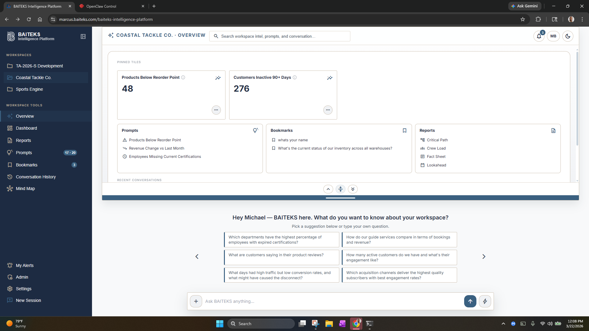 BAITEKS Intelligence Platform